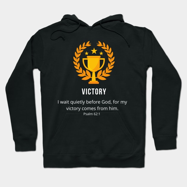 Victory in Jesus Psalm 62:1 Edit Hoodie by Mission Bear